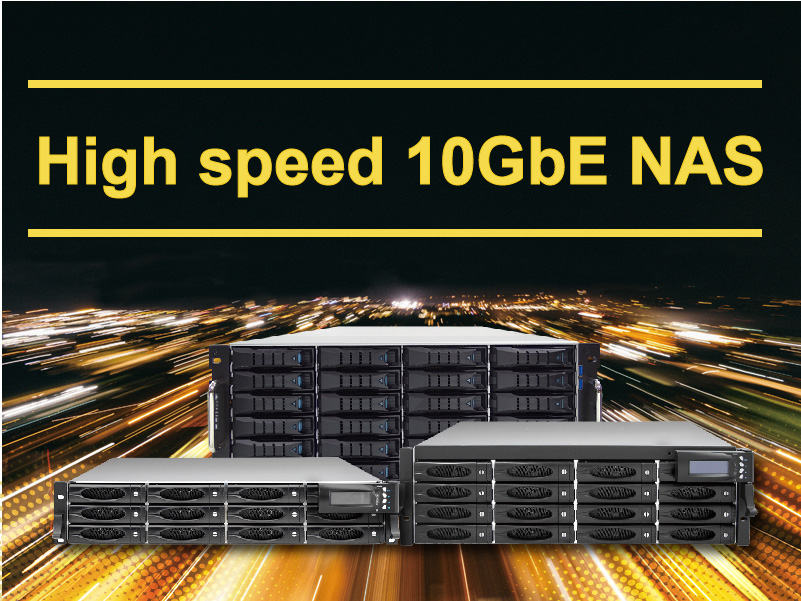 Proware-UNIFOSA provides a variety of 10GbE Unified Storage Solutions