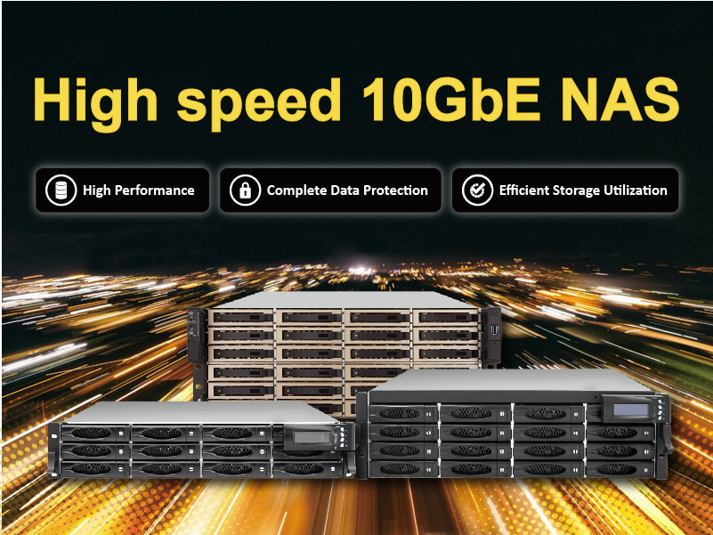 Proware-UNIFOSA provides a variety of 10GbE Unified Storage Solutions